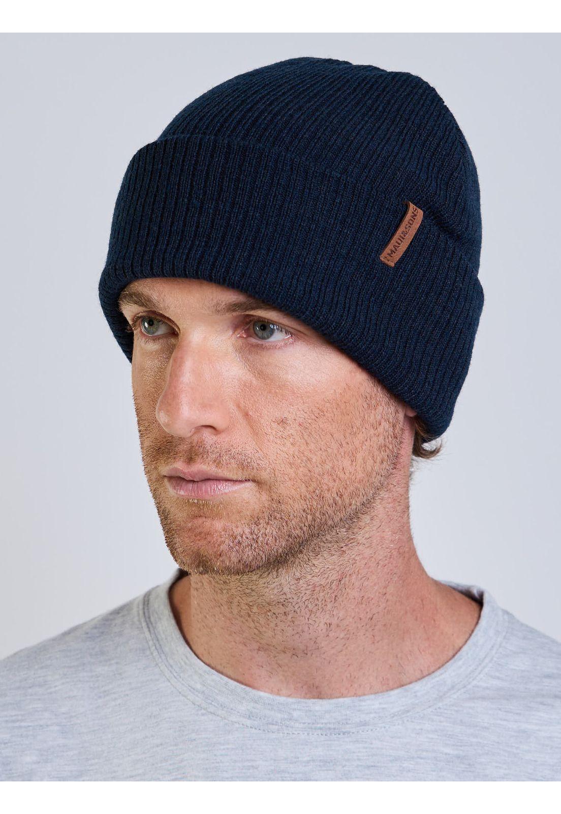 Gorro Cuff Azul Hombre Maui And Sons-1