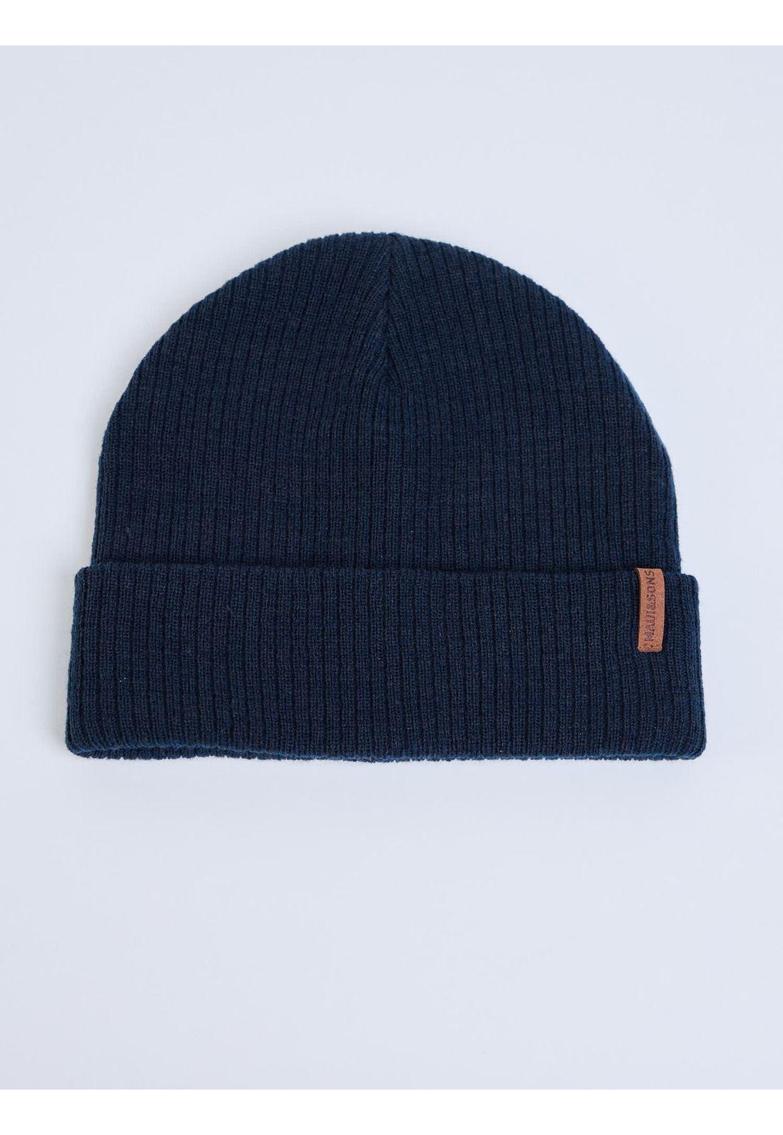 Gorro Cuff Azul Hombre Maui And Sons-4