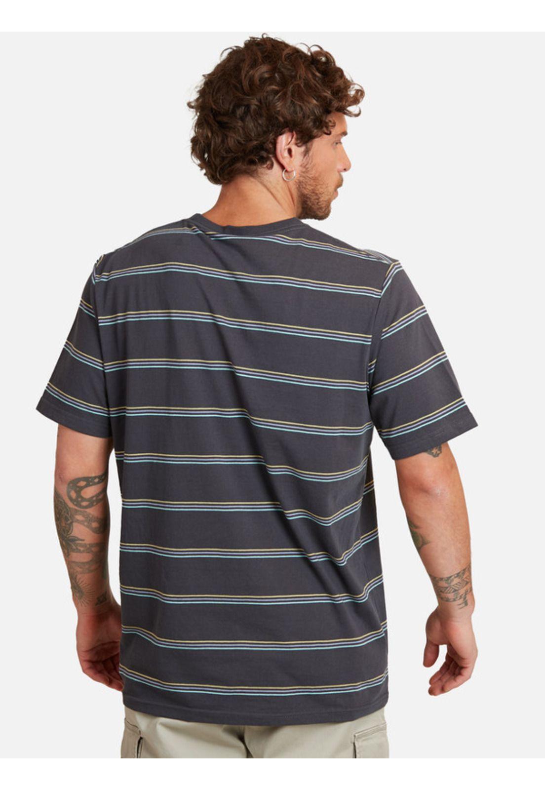 Polera Striped T-Shirt Maui Hombre Multicolor Maui And Sons-1