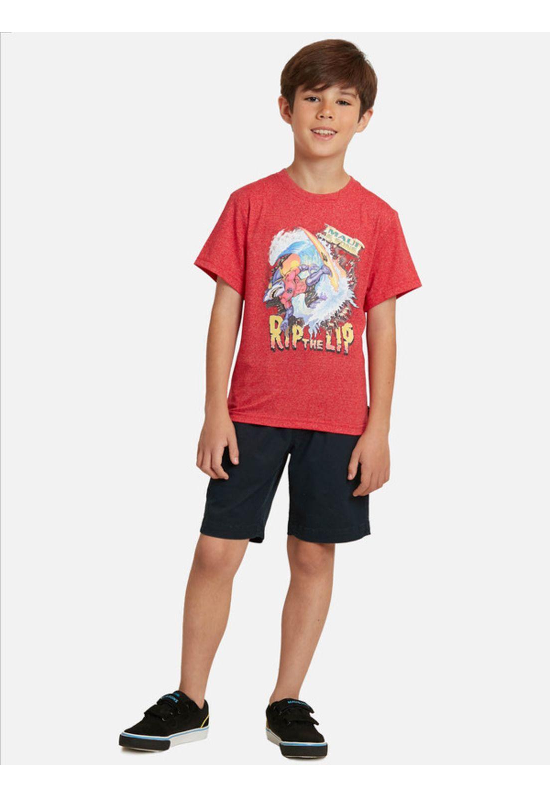 Polera Rip The Lip Niño Rojo Maui And Sons-3