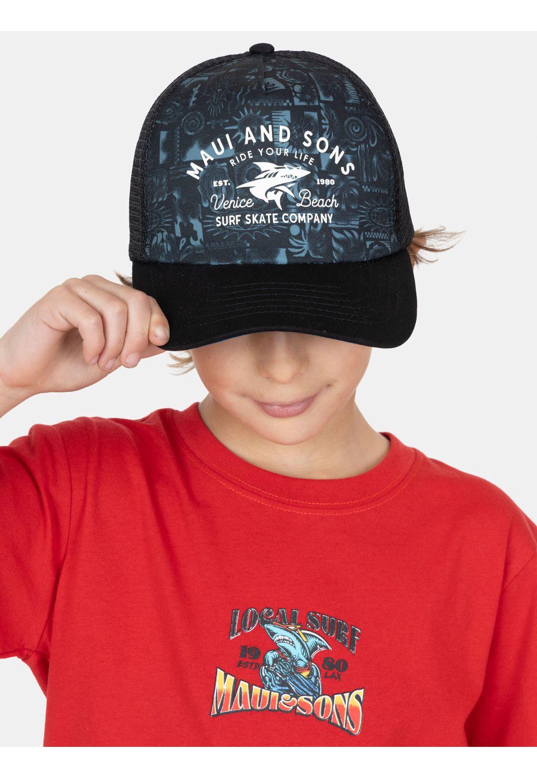Pack Polera Jockey Aqualuz Rojo Infantil Maui And Sons-2