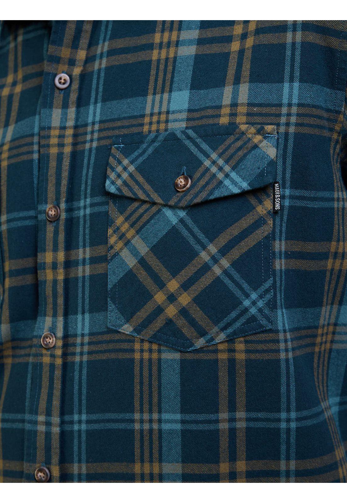 Camisa Ziggy Multicolor Hombre Maui And Sons-4