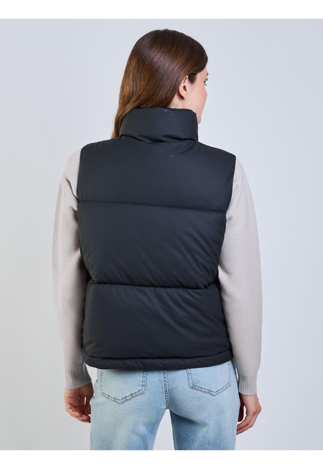 Parka Coral Negro Mujer Maui And Sons-5