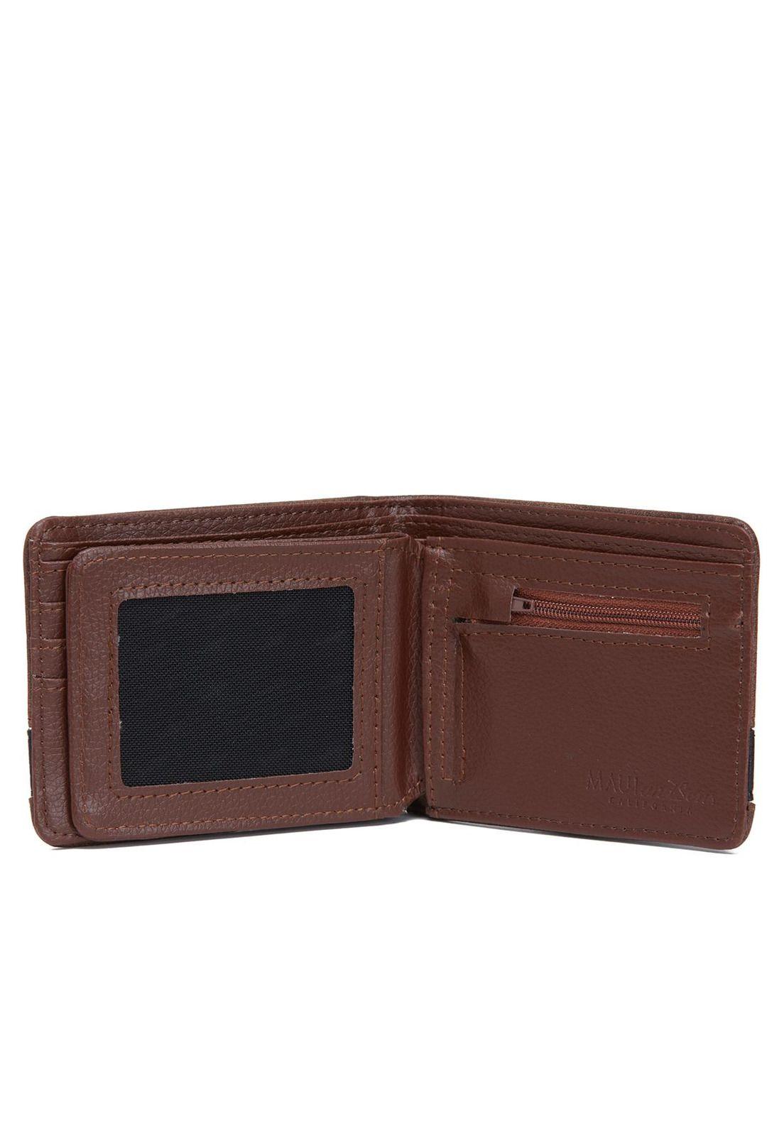 Billetera Hombre 5AB1627-MV21 Café Maui and Sons-3