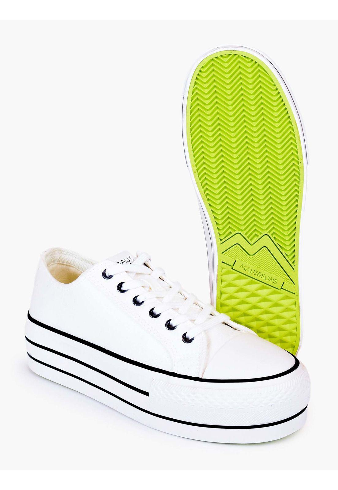Zapatillas Amigale Blanco Mujer Maui And Sons-3