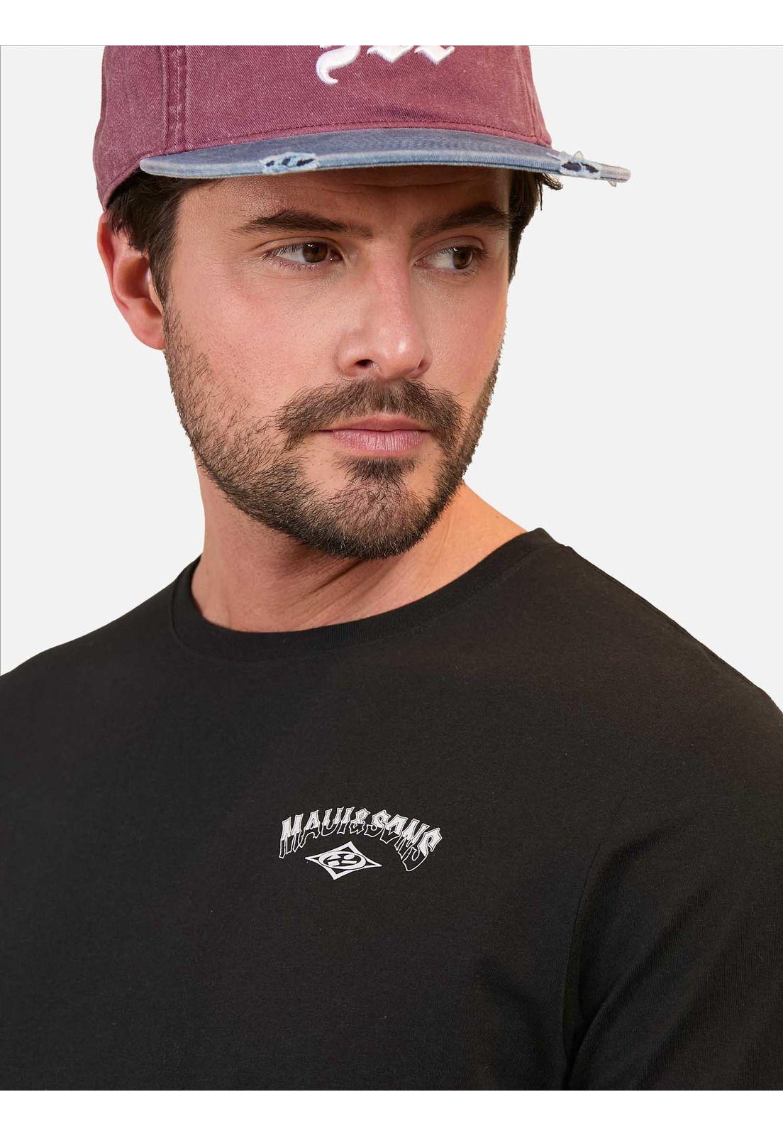 Polera MC Ocean Whispers Negro Hombre Maui And Sons-2