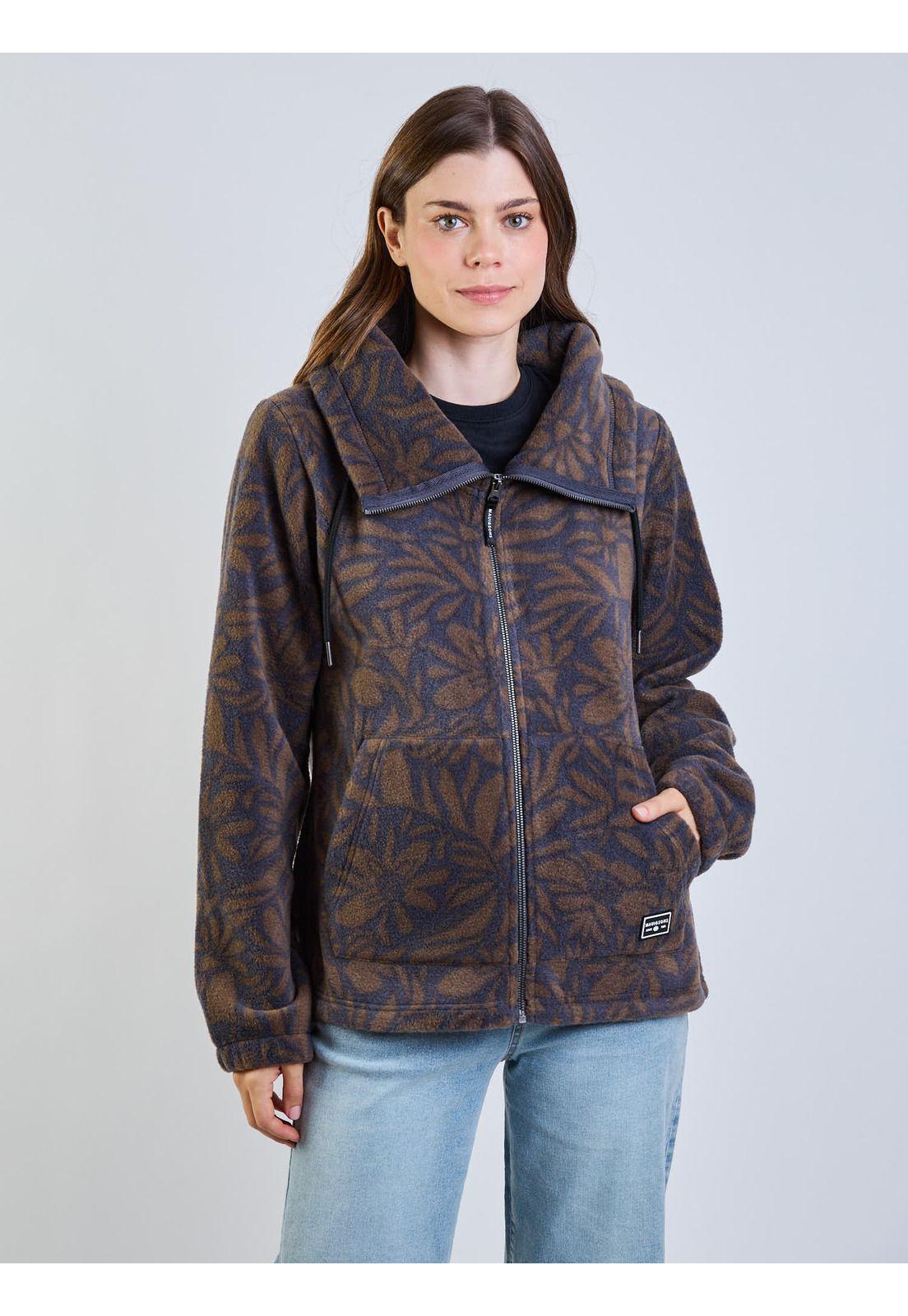 Poleron Polar Feather Gray Multicolor Mujer Maui And Sons-5