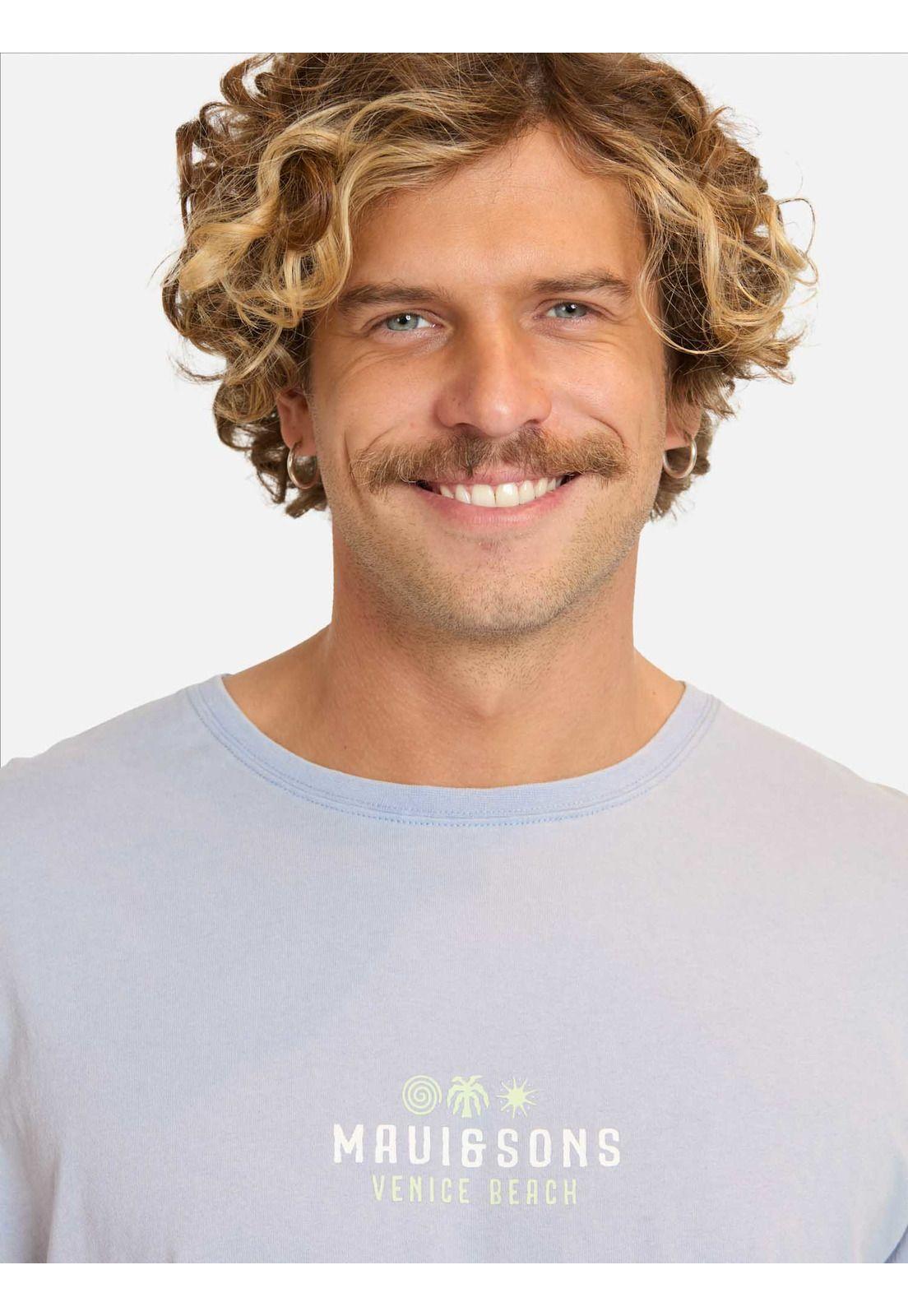 Polera MC Divaza Morado Hombre Maui And Sons-2