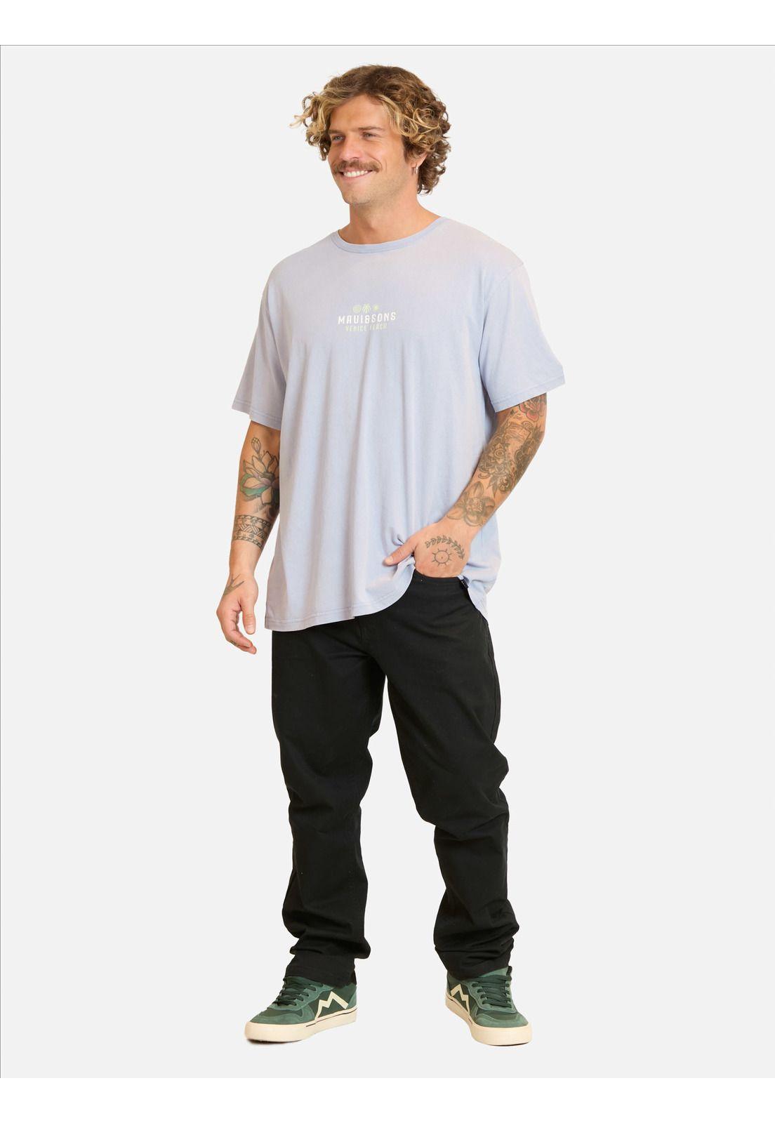 Polera MC Divaza Morado Hombre Maui And Sons-3