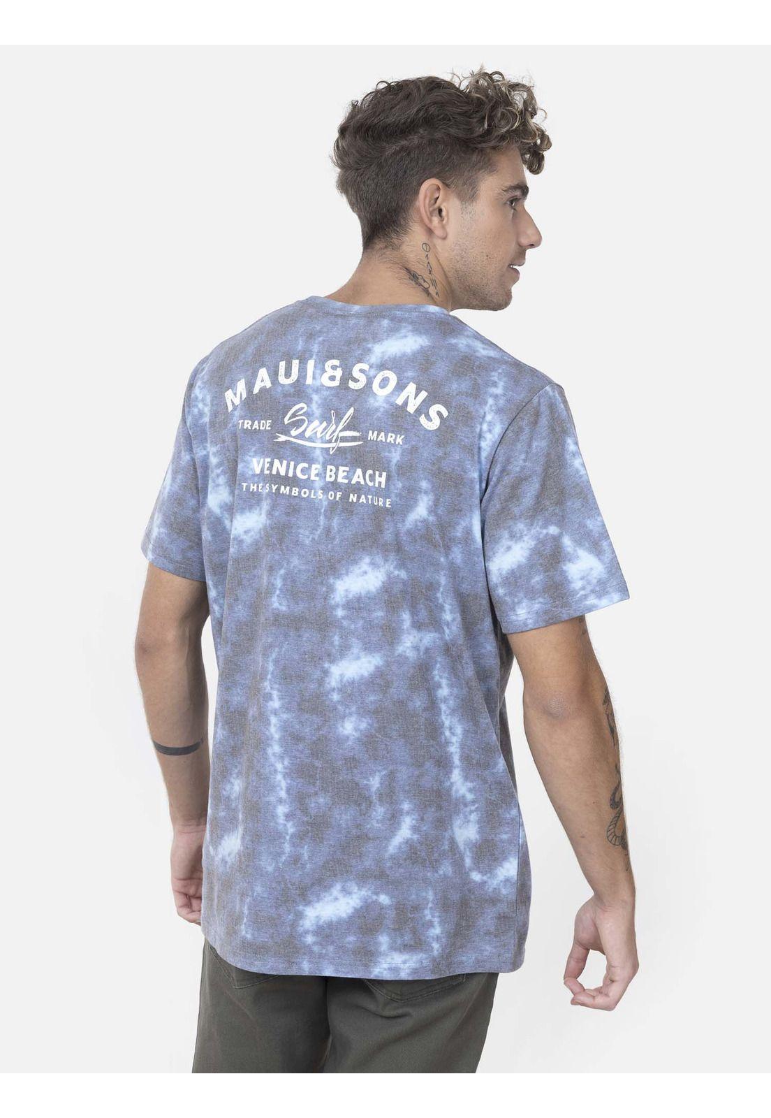 Polera Hombre MCMLXXX Multicolor Maui and Sons-1