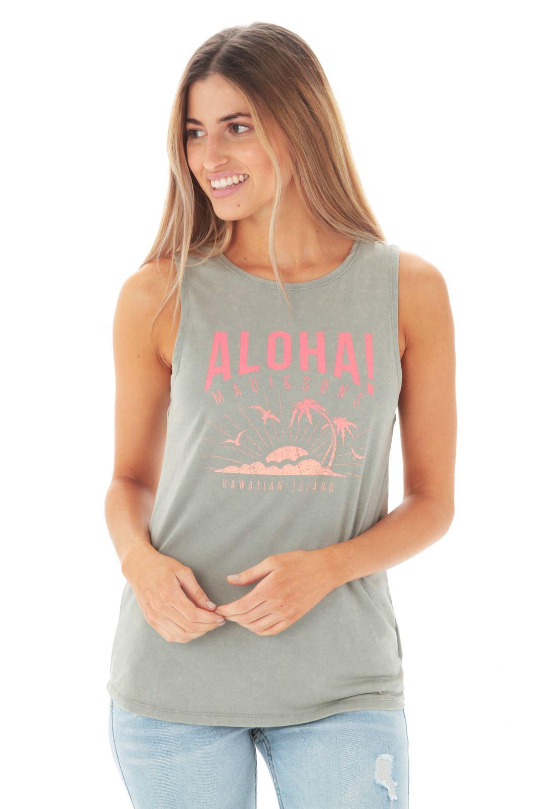 Polera Mujer Maui 5P235-WV21 Verde-0