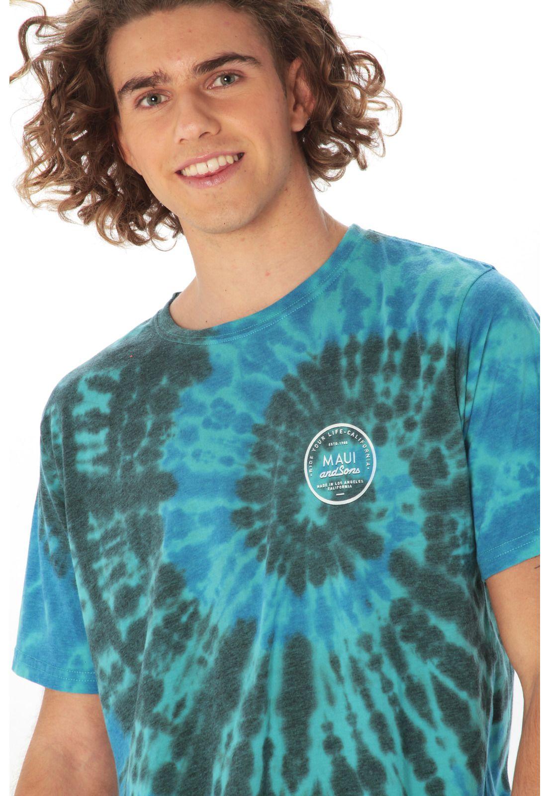 Polera M/C Basica Hombre 5P411-MV21 Azul-2