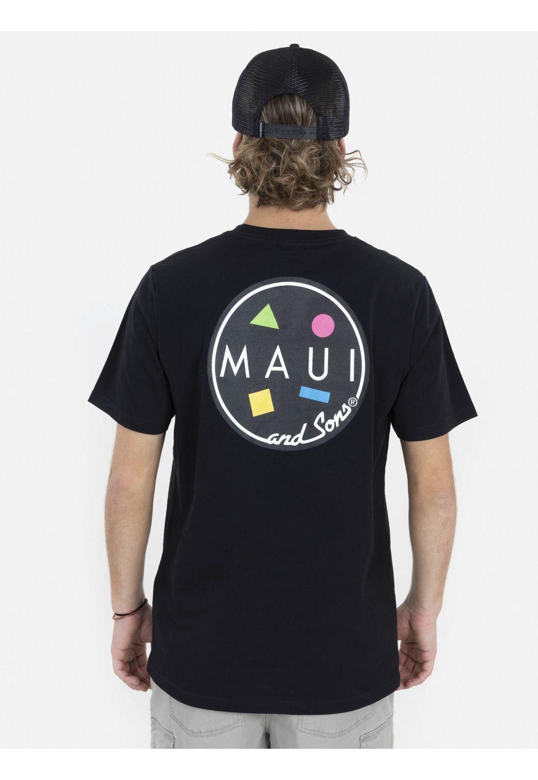 Pack Polera Jockey 5AV1560 Hombre Negro Maui and Sons-1