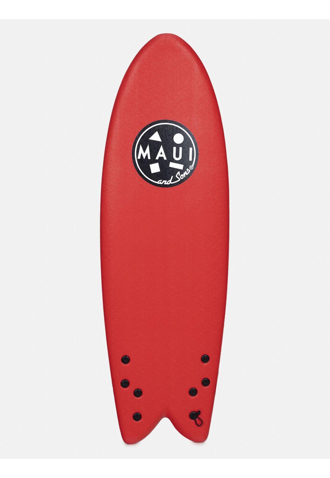 Tablas Surf Unisex MOKARRAN Rojo Maui and Sons-0