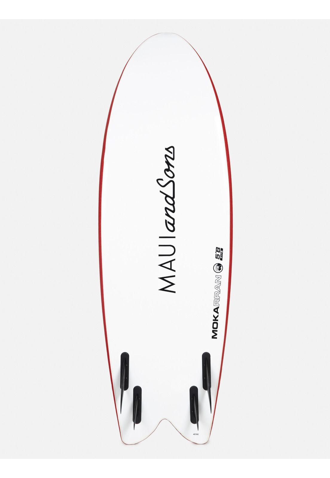 Tablas Surf Unisex MOKARRAN Rojo Maui and Sons-1