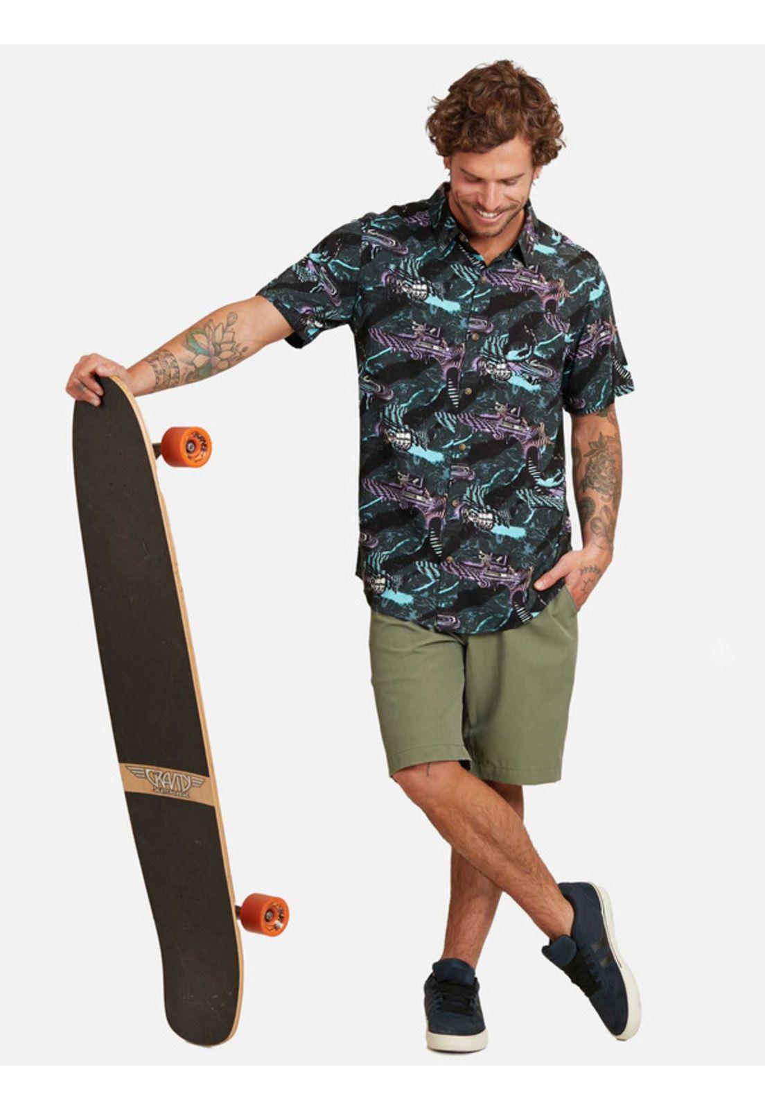Camisa Mc 5C883 Hombre Multicolor Maui And Sons-3