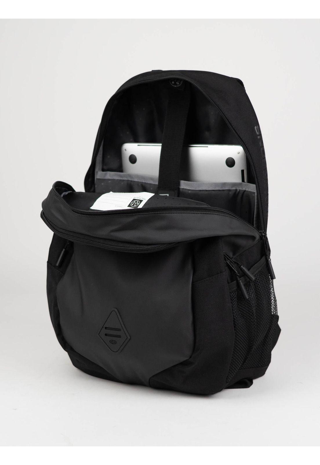 Mochila Escolar Tikiya Negro Hombre Maui and sons-2