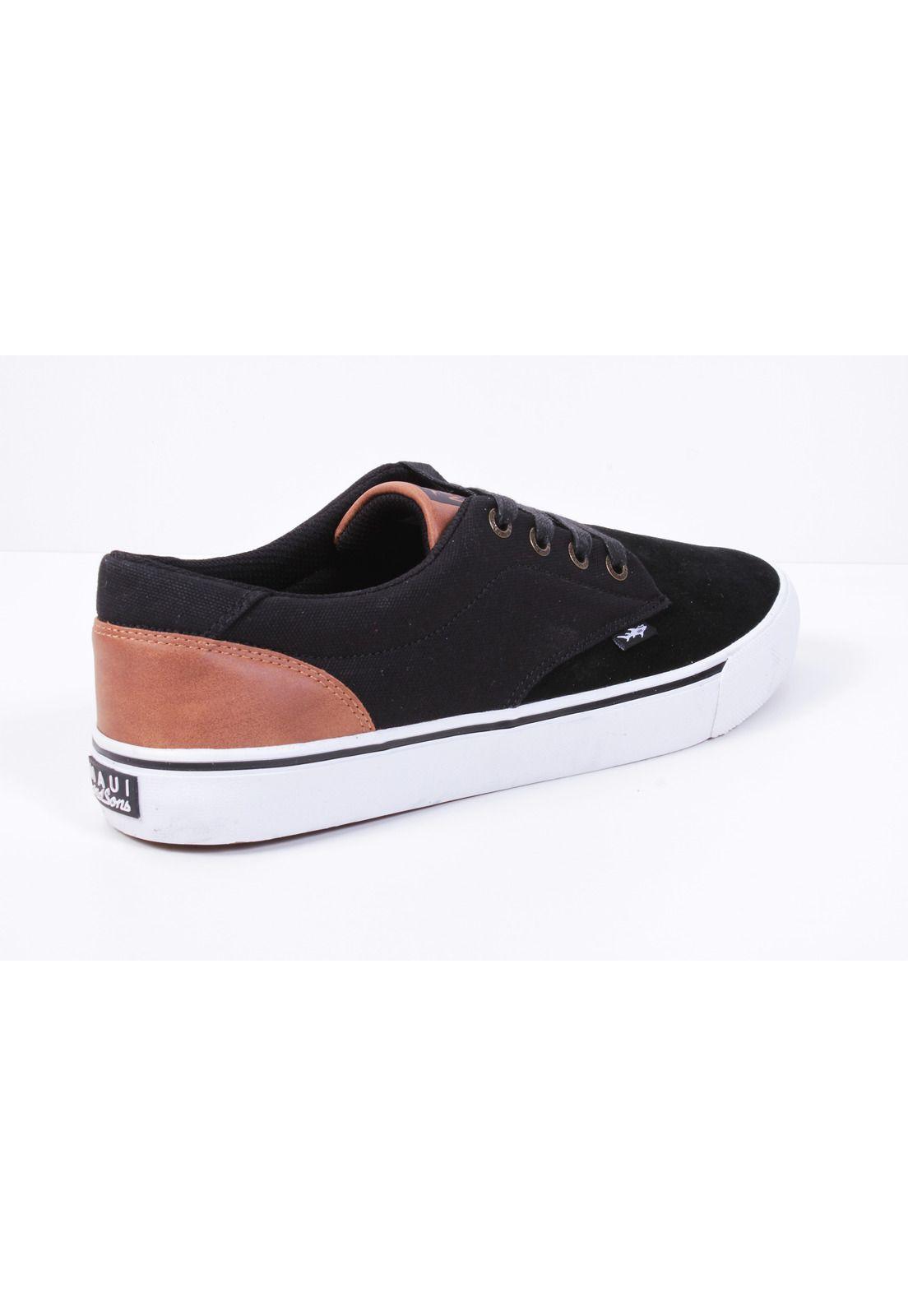 Zapatillas Hombre Negro Maui and Sons 5AC115-MI19-2