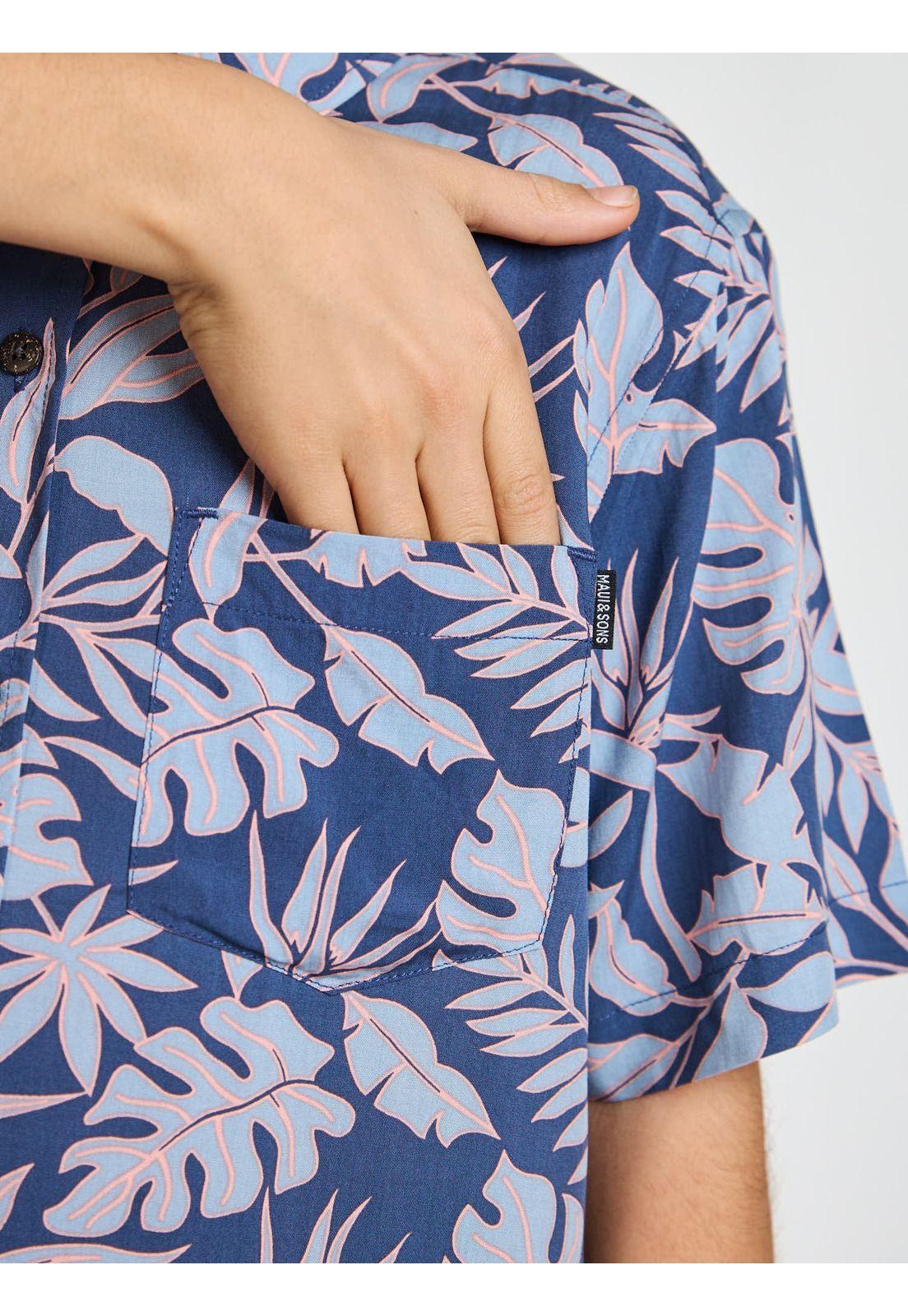 Camisa MC Breezo Multicolor Infantil Maui and Sons-4