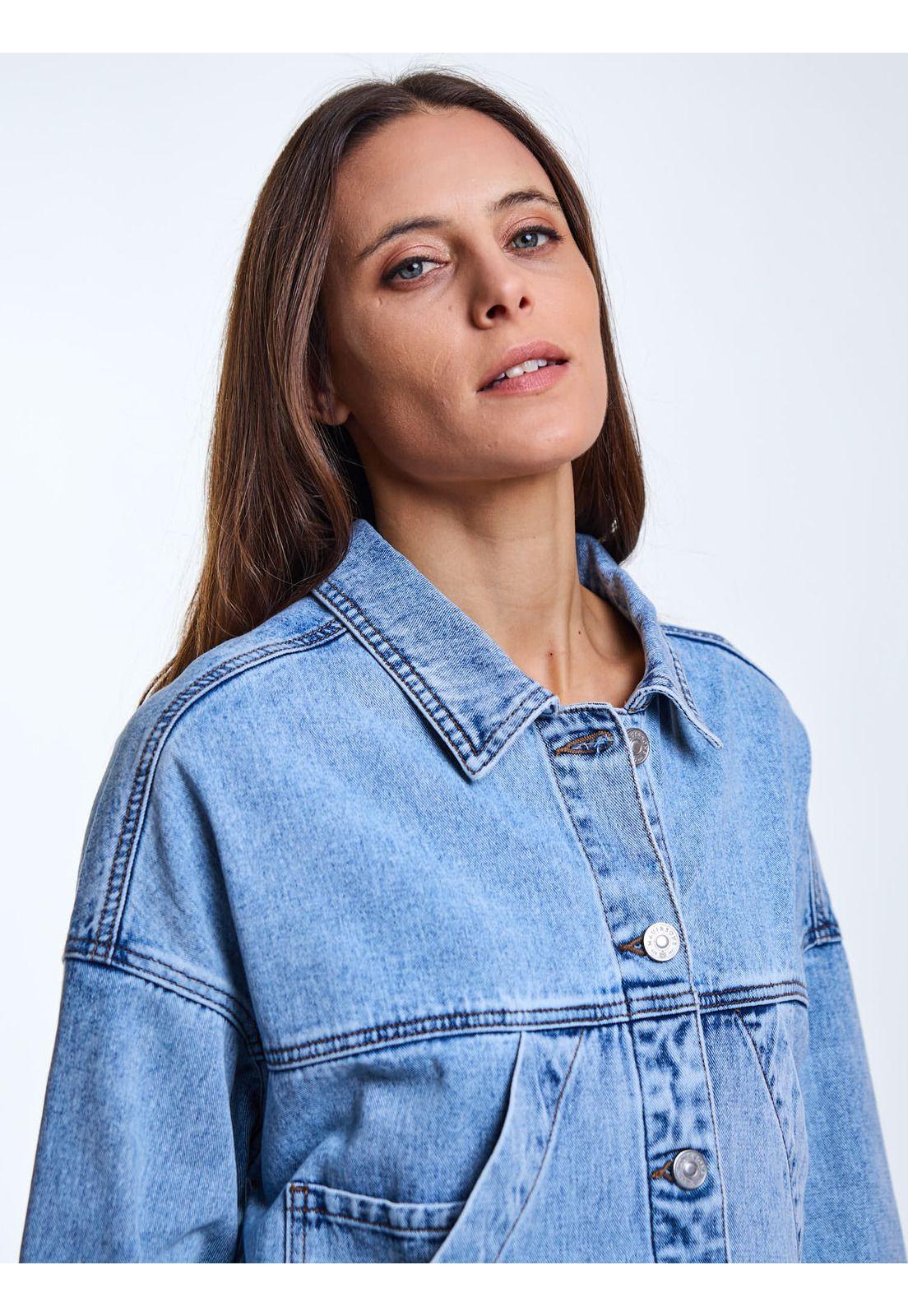 Jacket Aloha Celeste Mujer Maui and Sons-3