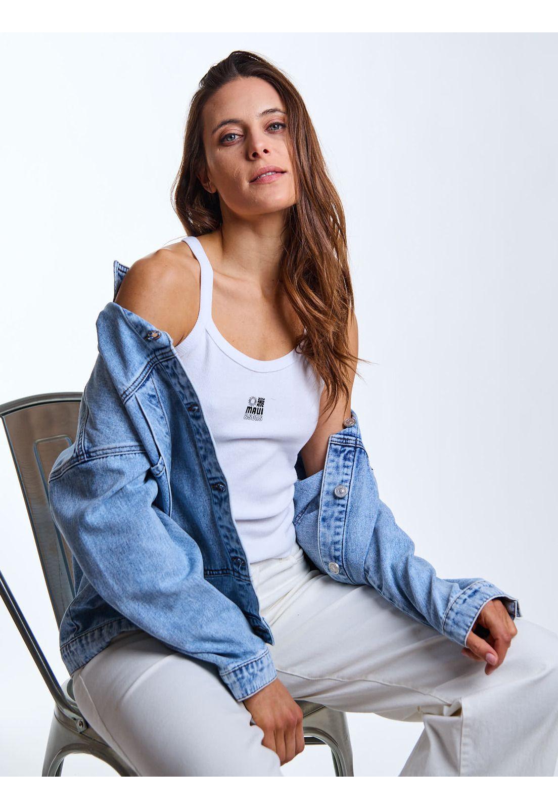 Jacket Aloha Celeste Mujer Maui and Sons-6