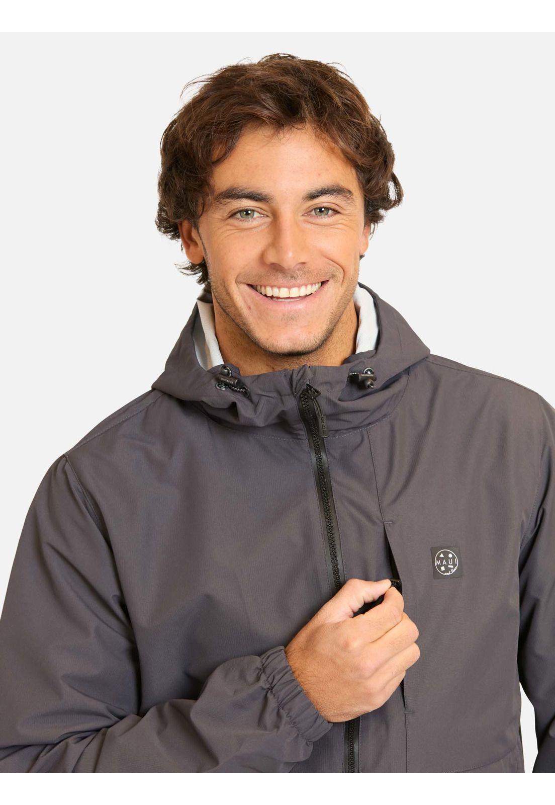 Cortaviento Elakai Gris Hombre Maui And Sons-2
