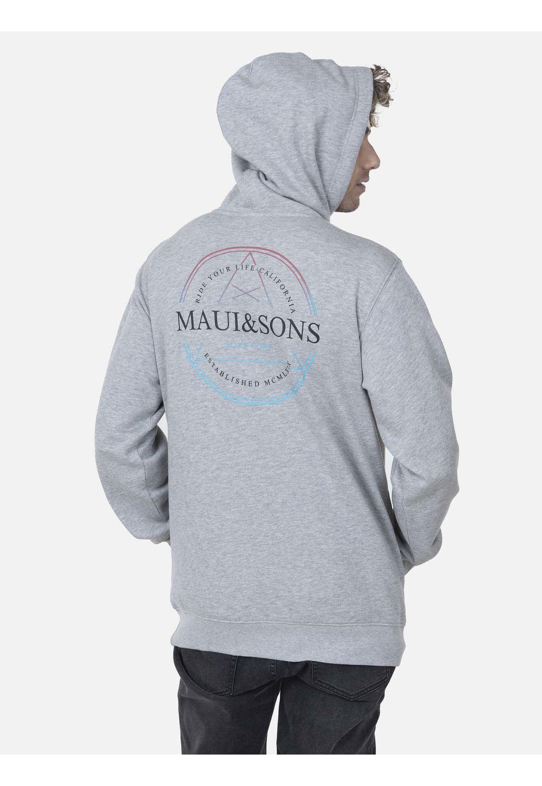 Poleron Hombre 5O1039 Gris Maui and Sons-1