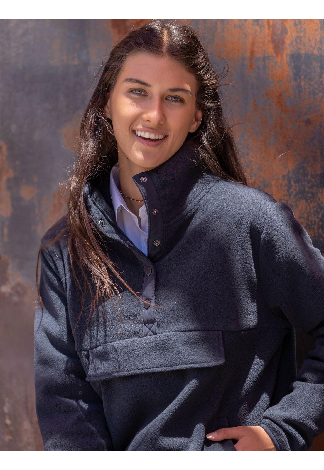 Poleron Escolar Kairos Azul Mujer Maui and sons-4