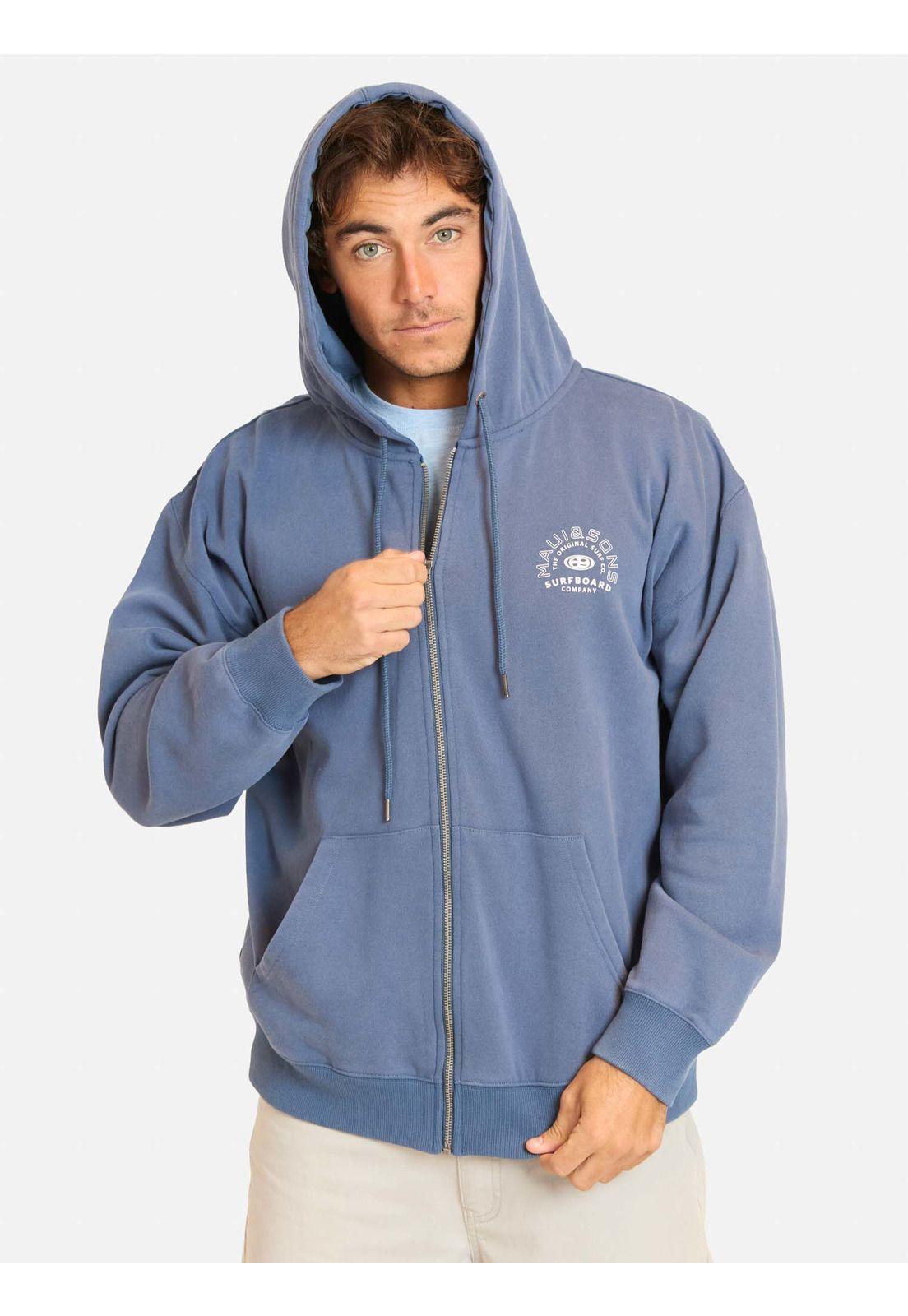 Poleron FZ Salitrex Azul Hombre Maui And Sons-0