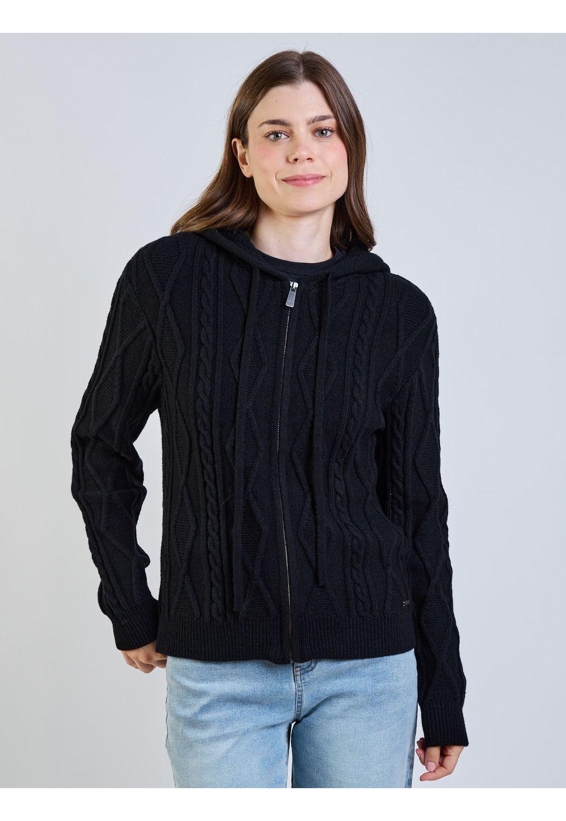Sweater Ignis Negro Mujer Maui And Sons-0