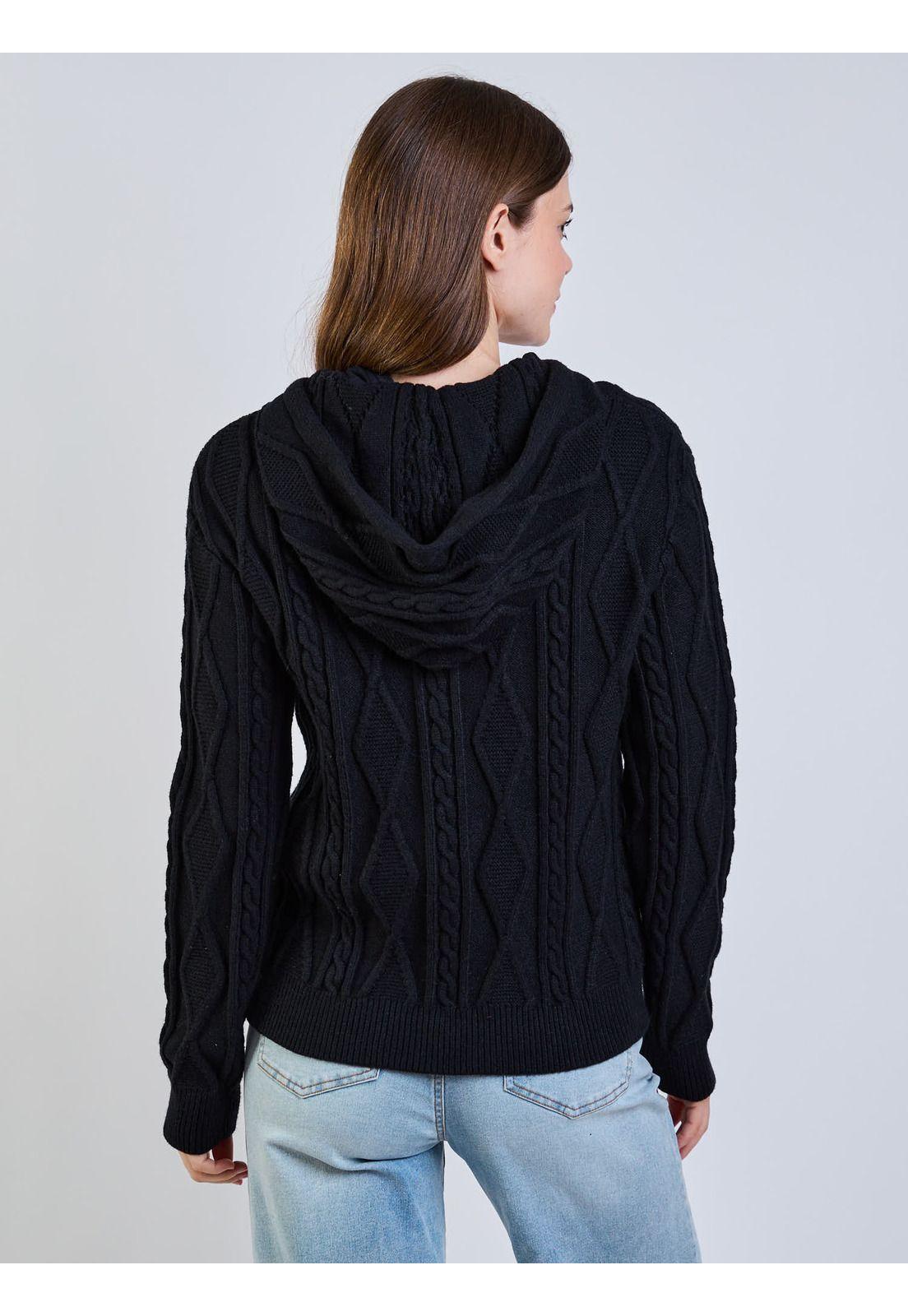 Sweater Ignis Negro Mujer Maui And Sons-1