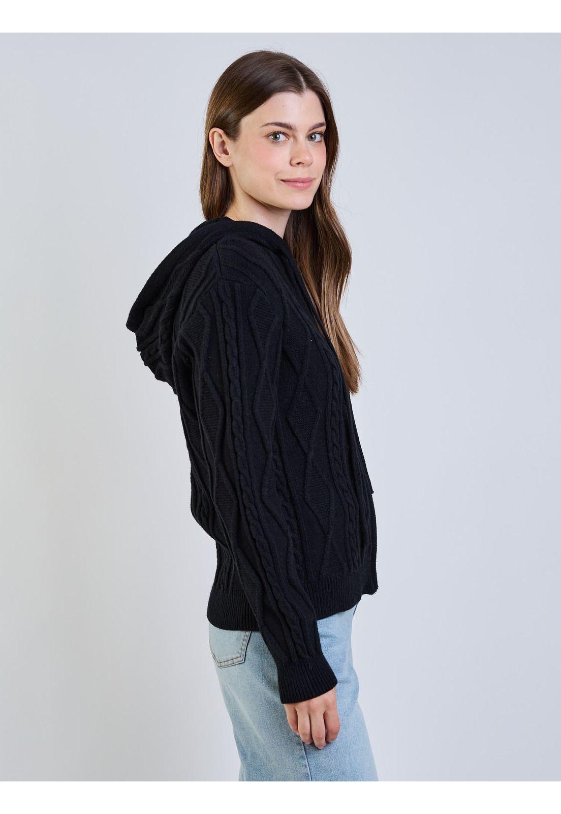 Sweater Ignis Negro Mujer Maui And Sons-2