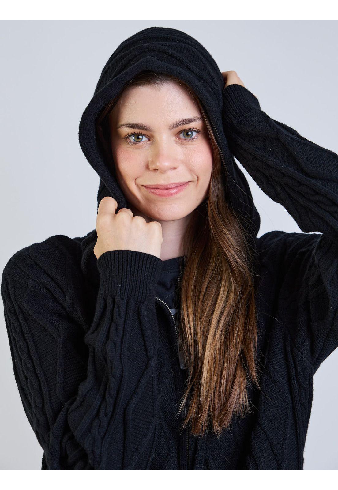 Sweater Ignis Negro Mujer Maui And Sons-3