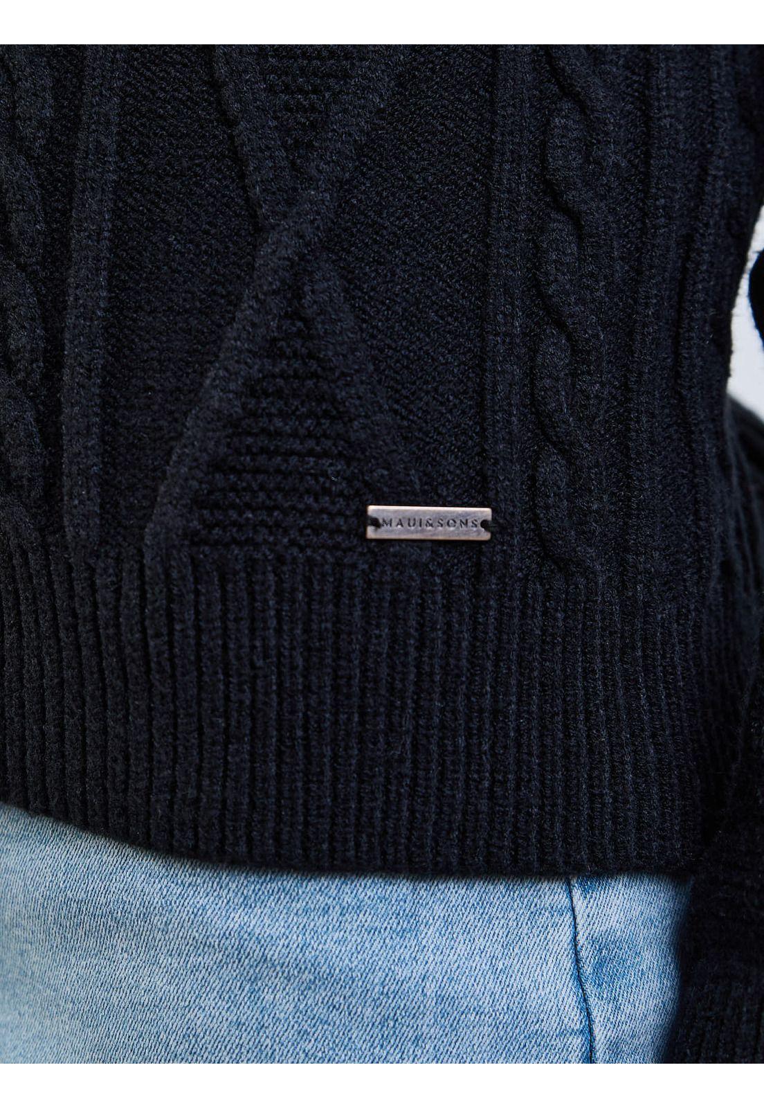 Sweater Ignis Negro Mujer Maui And Sons-4