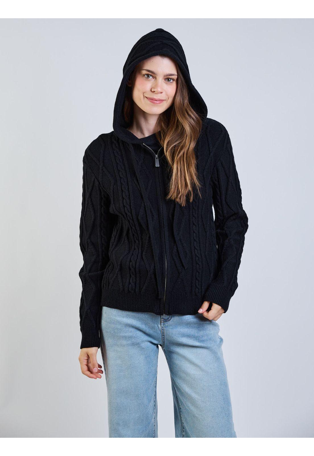 Sweater Ignis Negro Mujer Maui And Sons-5