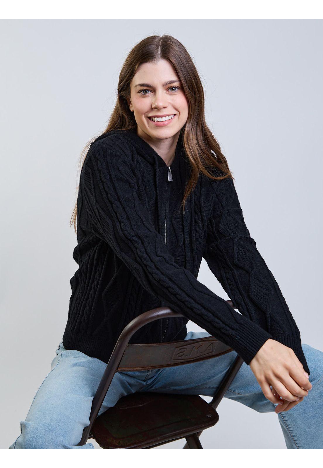 Sweater Ignis Negro Mujer Maui And Sons-6