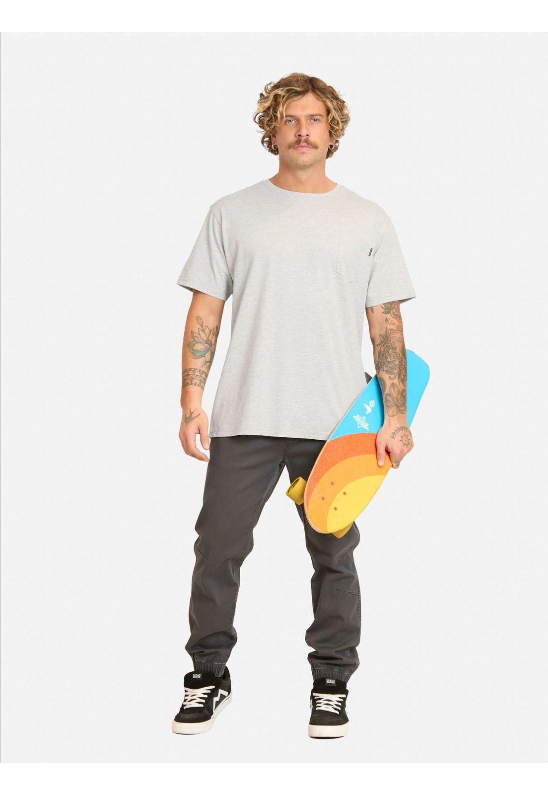 Polera MC Pazika Gris Hombre Maui And Sons-3