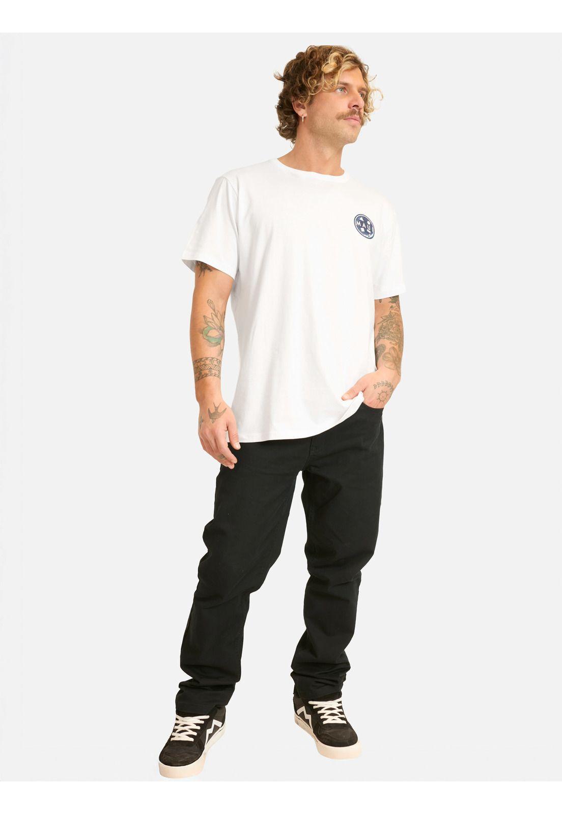 Polera MC Rexoloft Blanco Hombre Maui And Sons-3