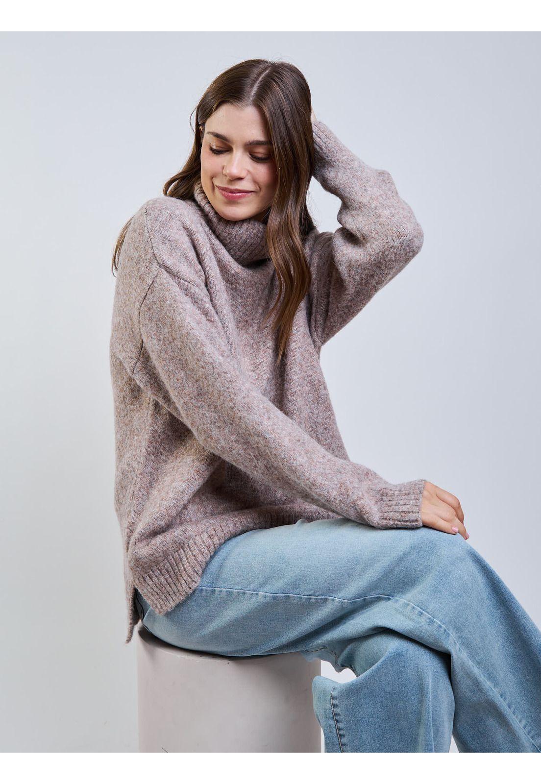 Sweater Stonea Beige Mujer Maui And Sons-6