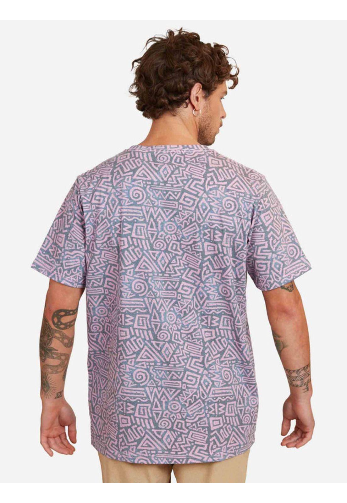 Polera Molokai Tee Print Hombre Multicolor Maui And Sons-1