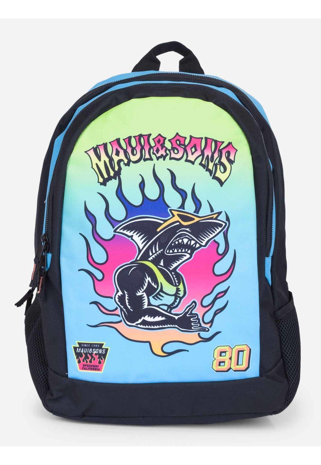 Mochila Sky Infantil Azul Maui and Sons-2