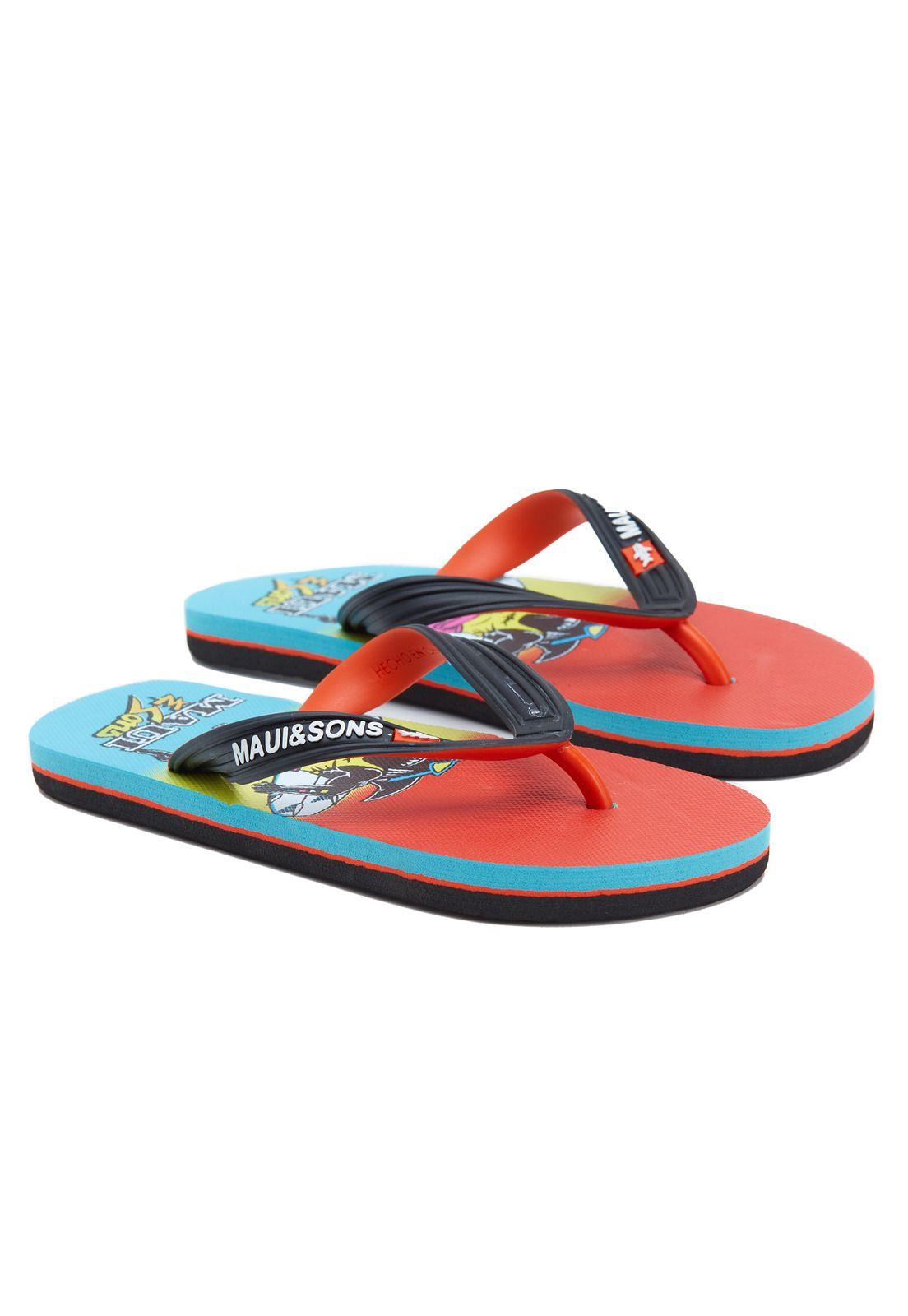 Sandalia Infantil Maui 5S1602-KV21 Rojo-3