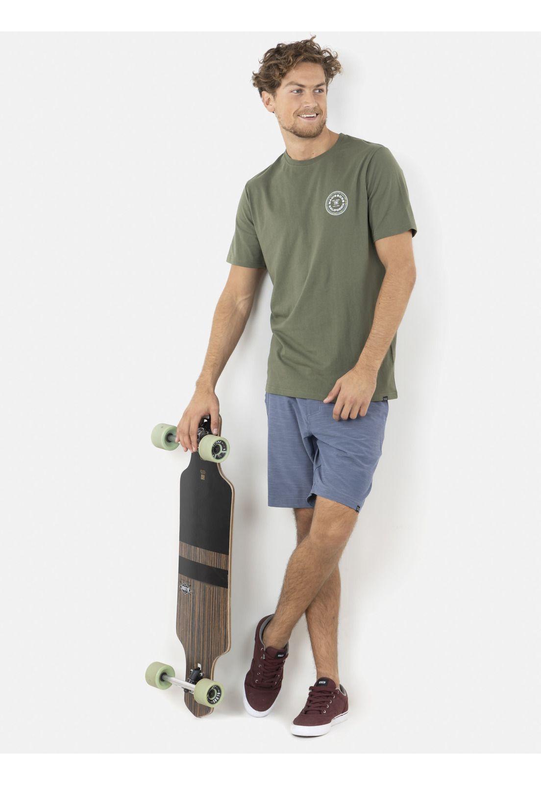 Polera L.A.X. CAMO Hombre Verde Maui and Sons-3