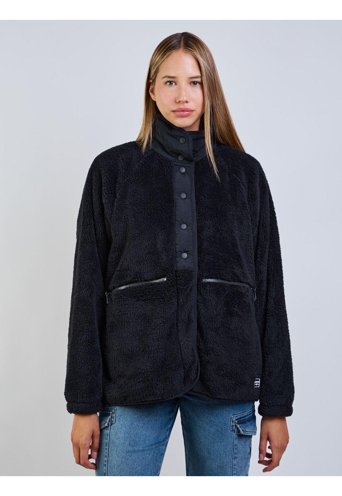 Poleron Chiporro Zephy Negro Mujer Maui And Sons-0