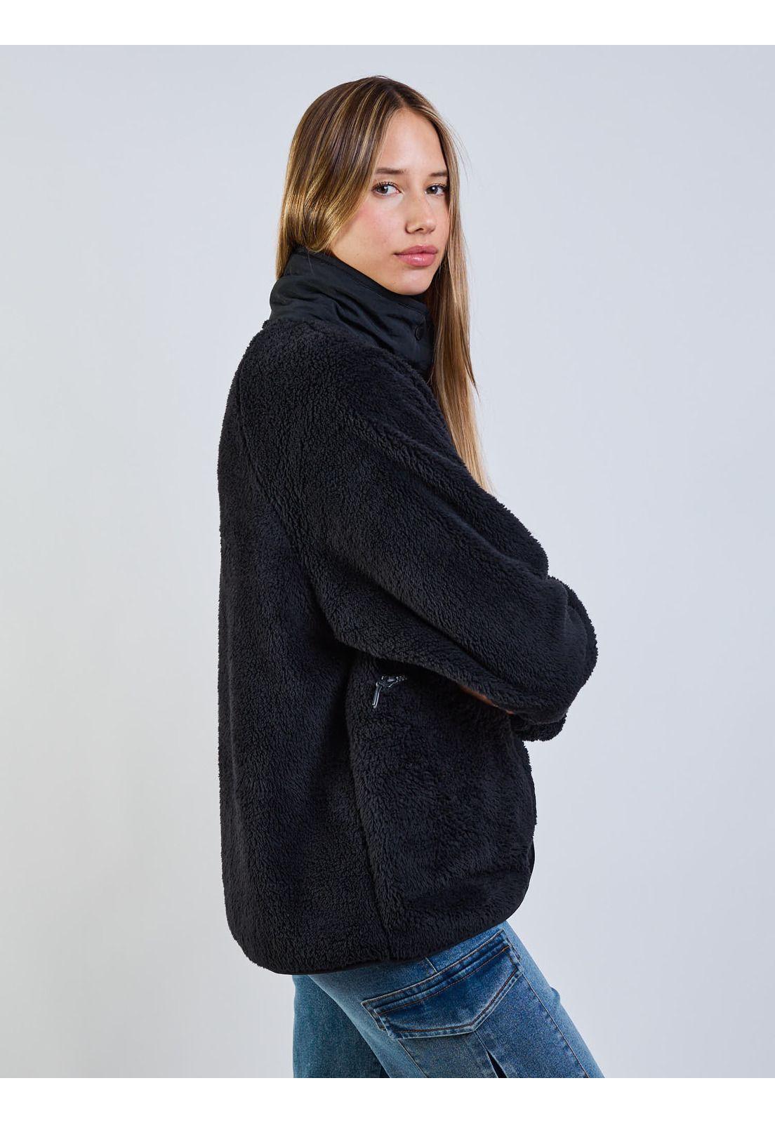 Poleron Chiporro Zephy Negro Mujer Maui And Sons-2