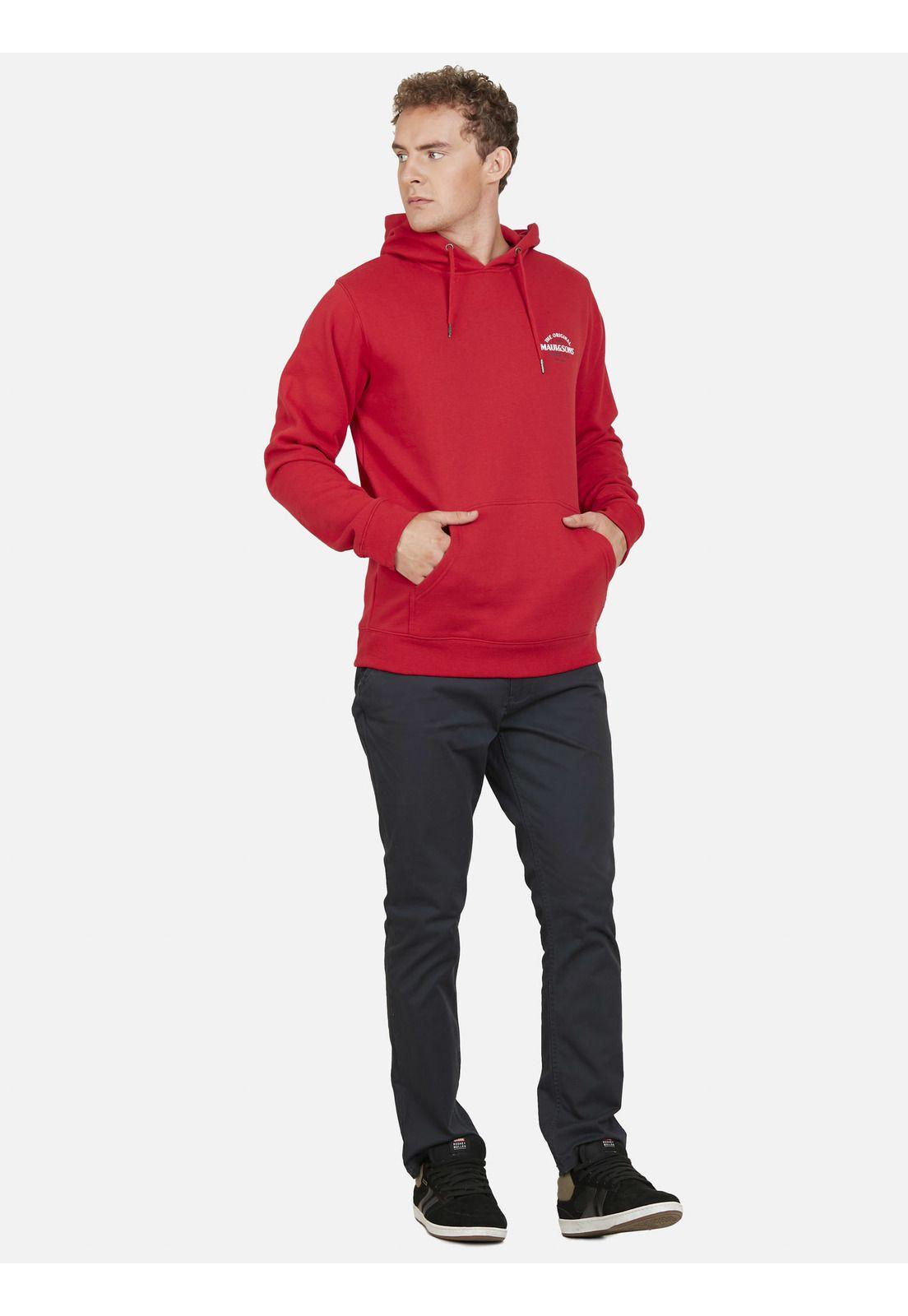 Poleron SURF SIGNS Hombre Rojo Maui and Sons-3