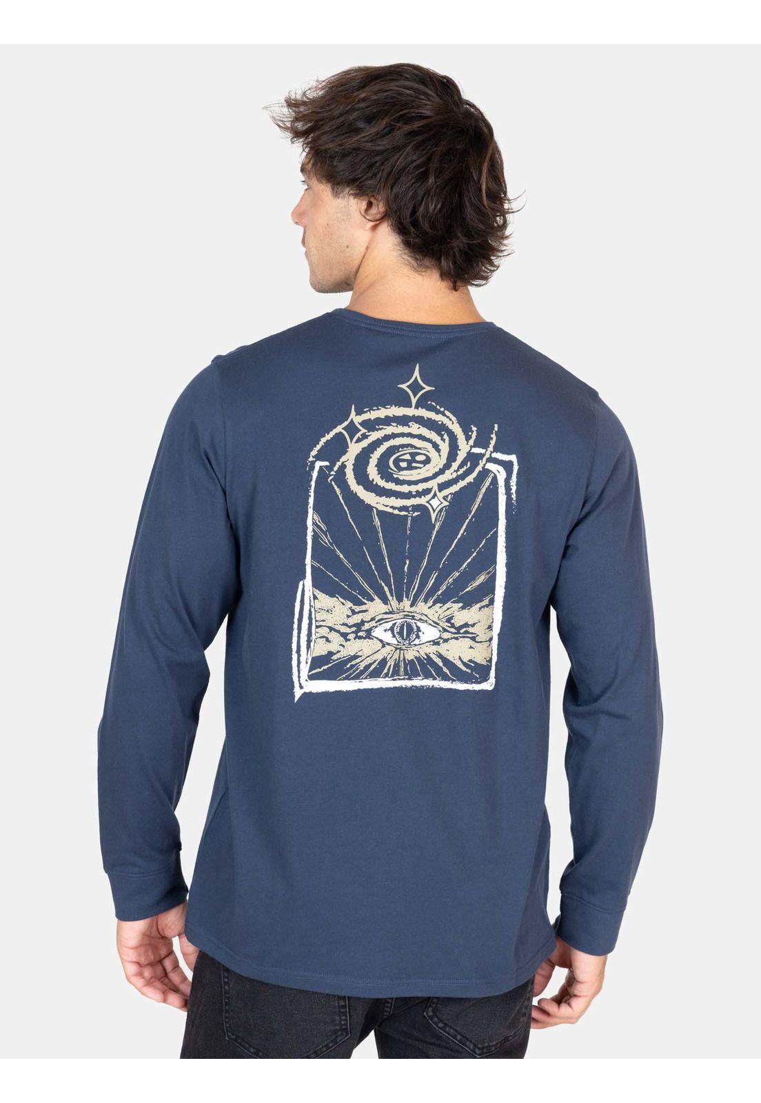 Polera ML Oceanfront Azul Hombre Maui And Sons-1