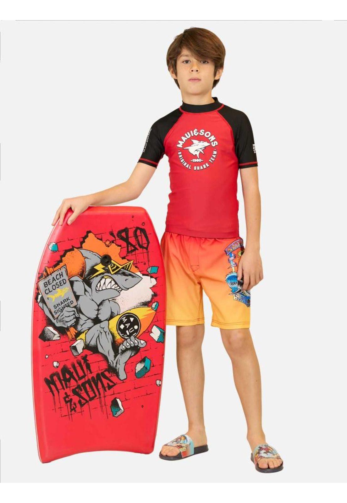Polera UVP Parise Rojo Niño Maui And Sons-2