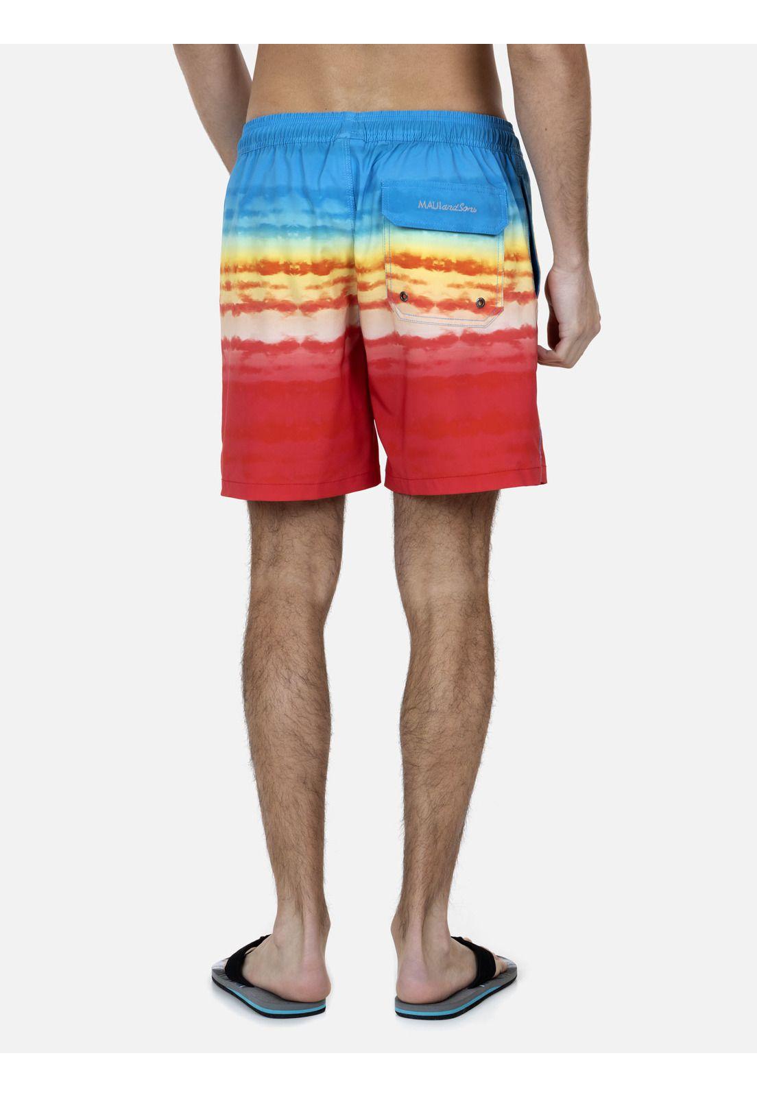 Traje De Baño Hombre 5T780-MV22 Rojo Maui and Sons-1