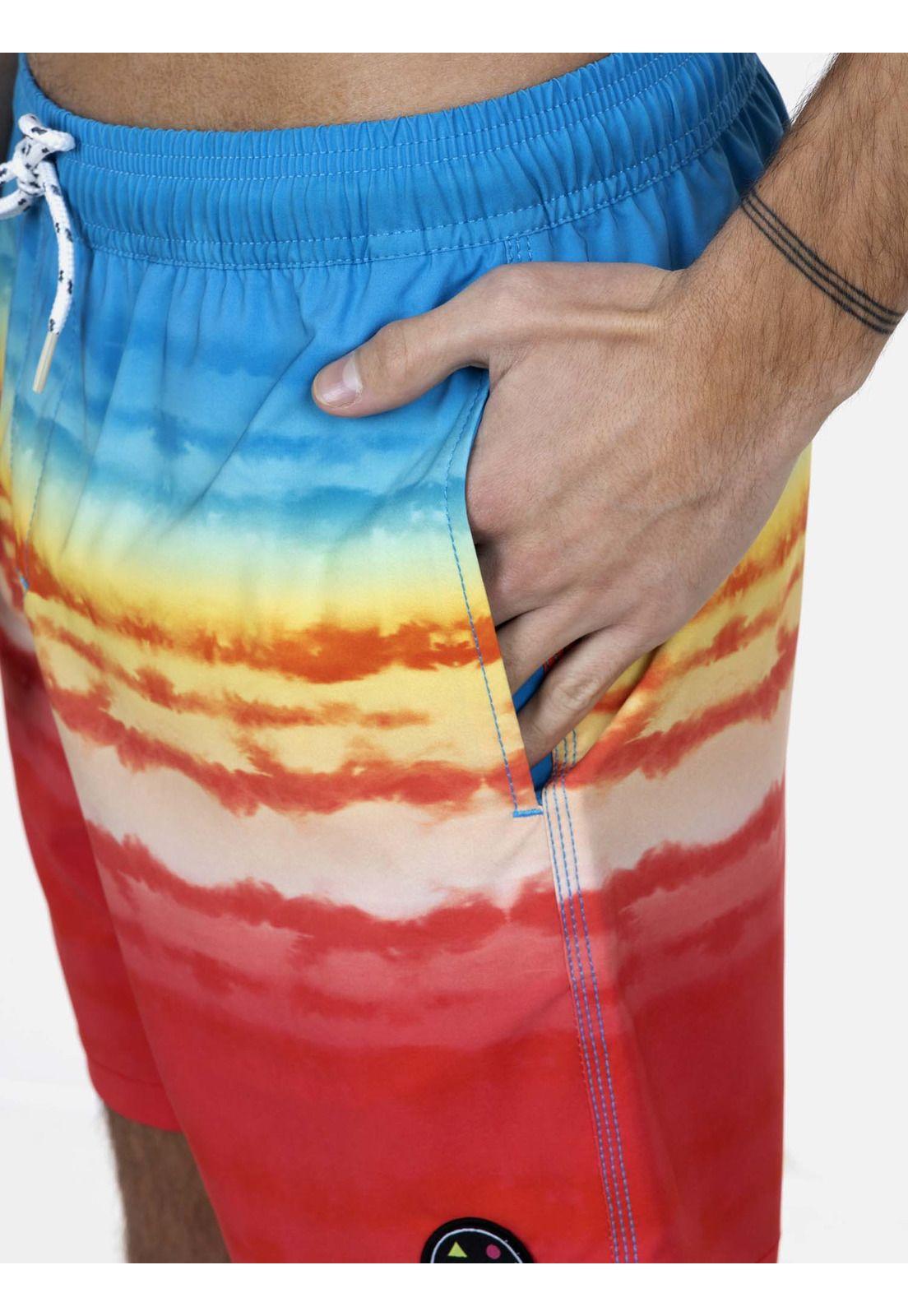 Traje De Baño Hombre 5T780-MV22 Rojo Maui and Sons-2